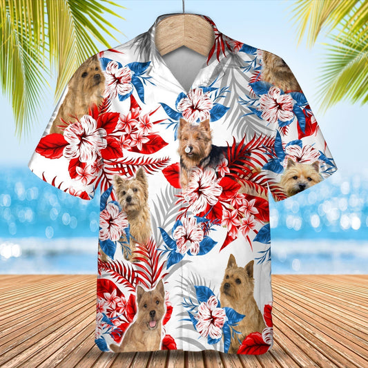 Norwich Terrier Hawaiian Shirt - Summer aloha shirt, Hawaiian shirt for Men and women HO0702