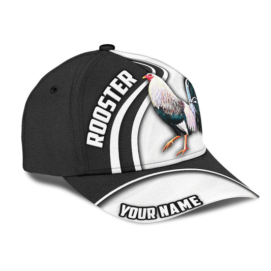 Personalized Name 3D Full Printed Mexican Rooster Cap Hat, Mexico Chicken Baseball Cap Hat CO0479