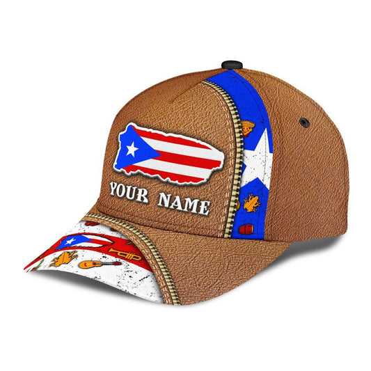 Customized Puerto Rico Cap, Classic Cap Hat For Puerto Rico Friends CO0582
