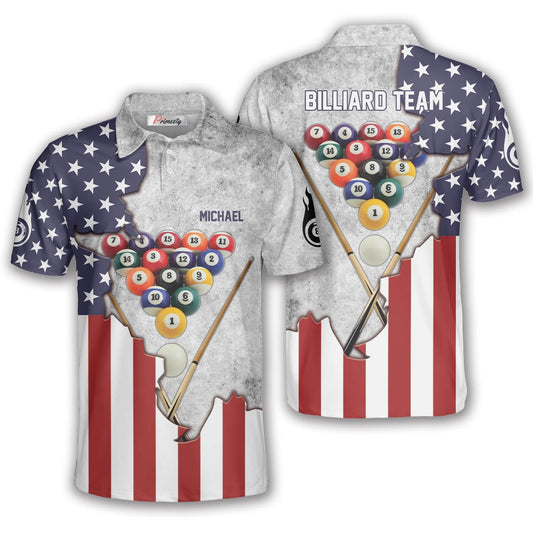 Lasfour Patriots Player Billiard Personalized Name Unisex Shirt BIA0487