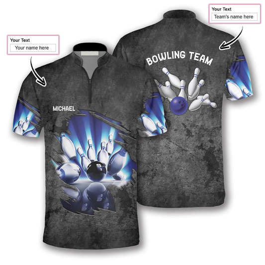 Custom Bowling Jersey For Team BO0169
