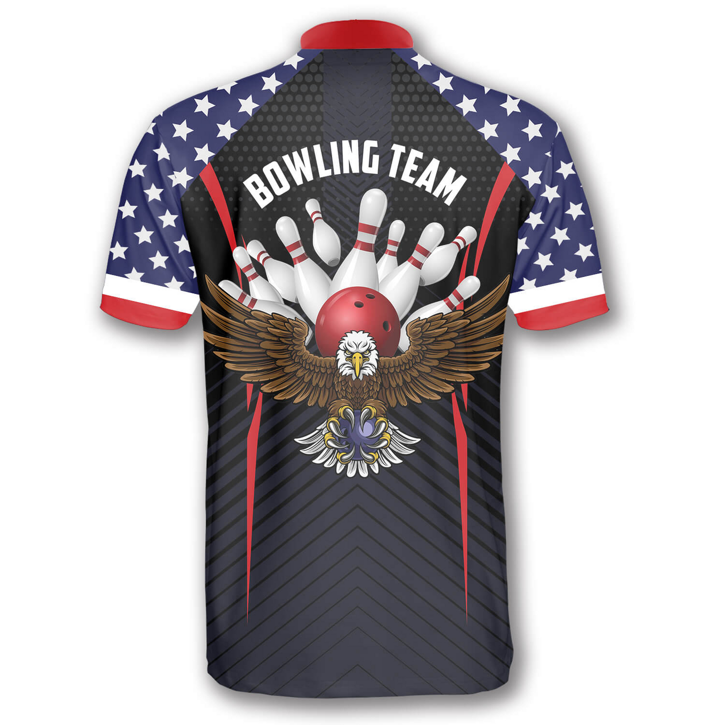 Custom Patriotic Bowling Jerseys Unisex BO0004