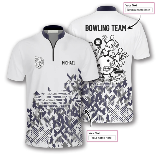 Custom Bowling Jersey For Team BO0190