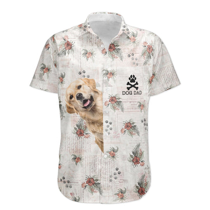 Personalized Custom Photo Hawaiian Shirt - Loving, Birthday Gift For Dog Dad, Dog Lover, Dog Owner HO0333