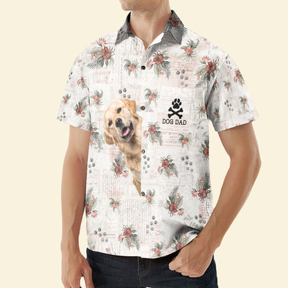 Personalized Custom Photo Hawaiian Shirt - Loving, Birthday Gift For Dog Dad, Dog Lover, Dog Owner HO0333