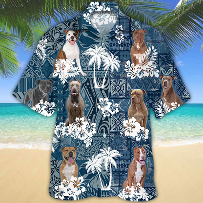 Pitbull Hawaiian Shirt HO1519