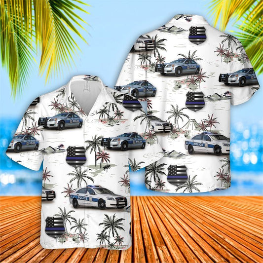 Police Hawaiian Shirt, Police Hawaii shirt, Gift for Police HO2355