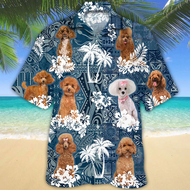Poodle Hawaiian Shirt HO1521