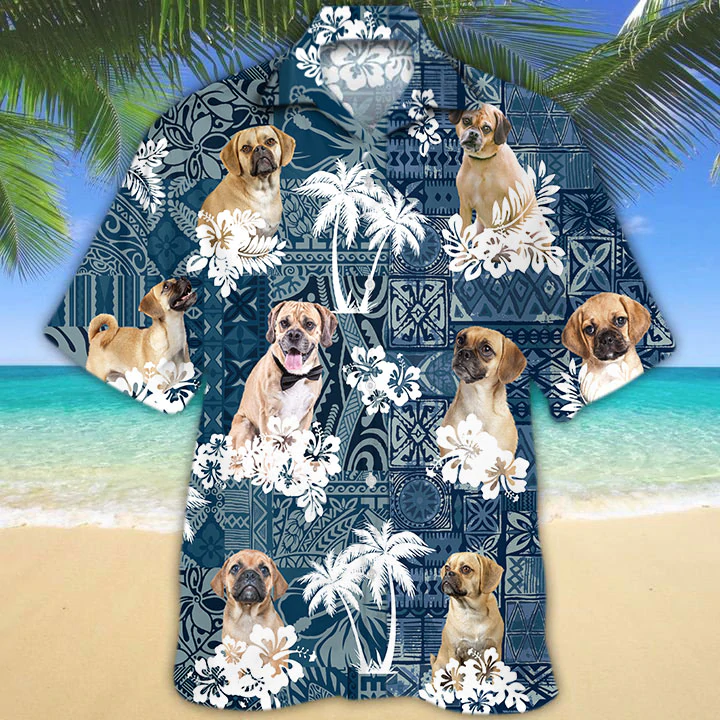 Puggle Hawaiian Shirt HO1513