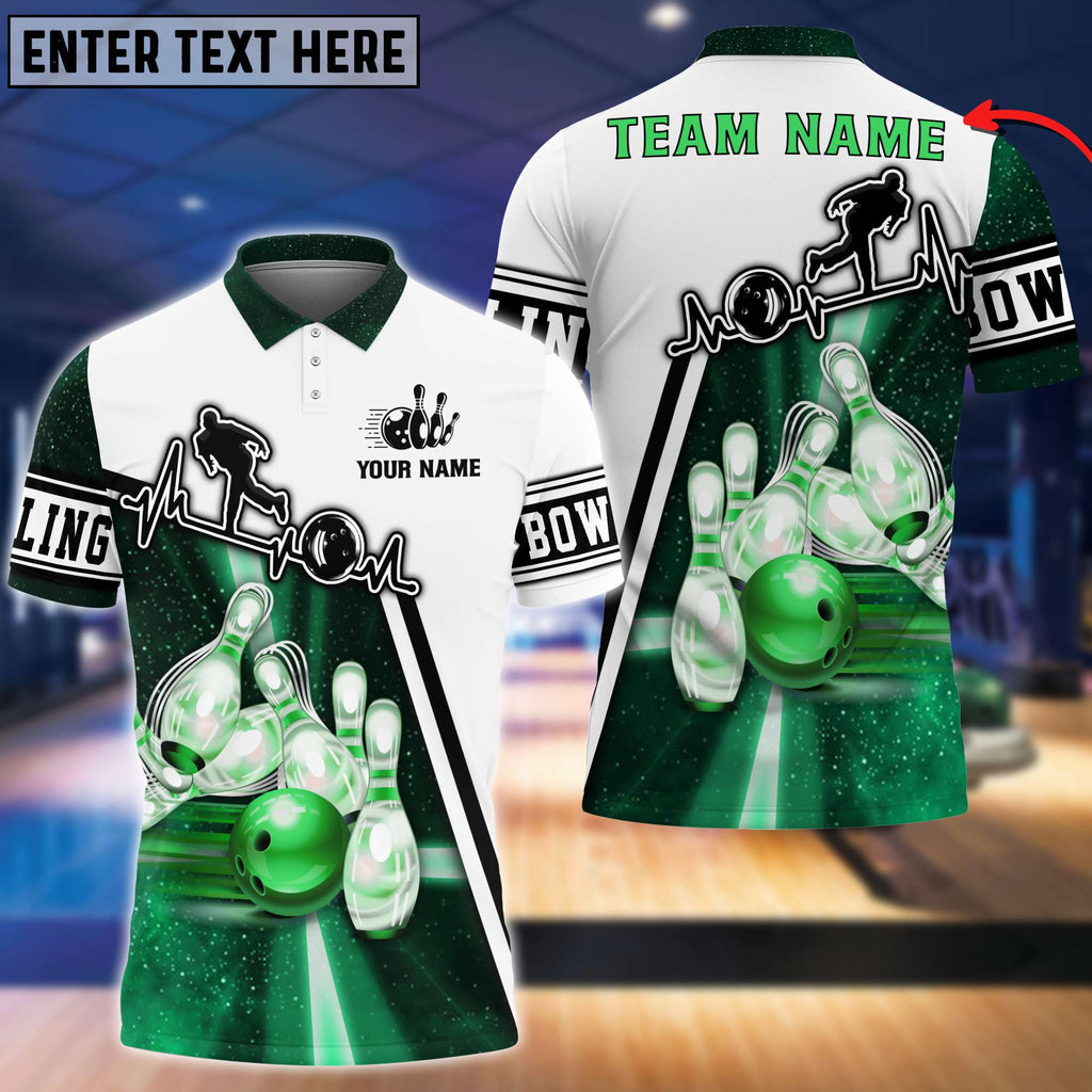 Custom Bowling Polo Shirts For Team BO0208