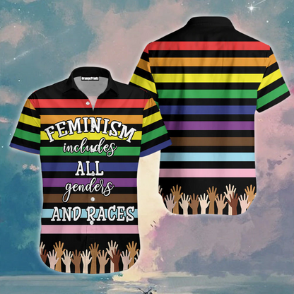 Lgbt Turtle Flower Hawaiian Shirt, Hawaiian Shirt Gay, Pride Hawaiian Shirt HO4555