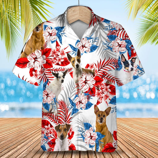 Rat Terrier Hawaiian Shirt - Gift for Summer, Summer aloha shirt, Hawaiian shirt for Men and women HO0670