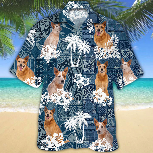 Red Heeler Hawaiian Shirt HO0175