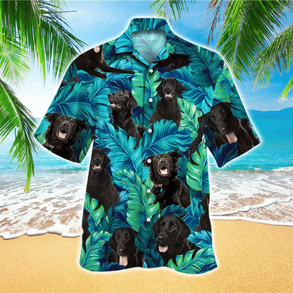 Retriever Dog Hawaiian Shirt, Dog Personalized Hawaiian Shirt Men HO2442