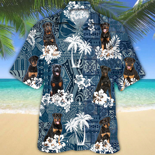 Rottweiler Hawaiian Shirt HO1511