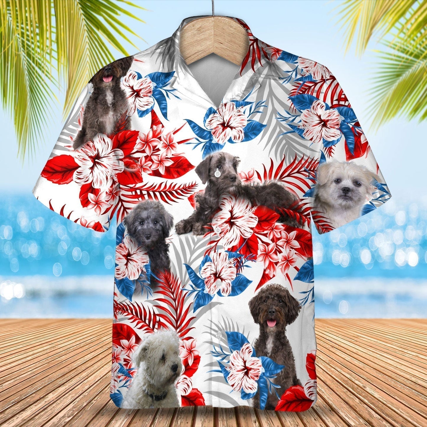 Schnoodle Hawaiian Shirt - Gift for Summer, Summer aloha shirt, Hawaiian shirt for Men and women HO0664