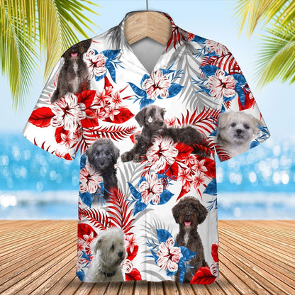 Schnoodle Hawaiian Shirt - Gift for Summer, Summer aloha shirt, Hawaiian shirt for Men and women HO0664