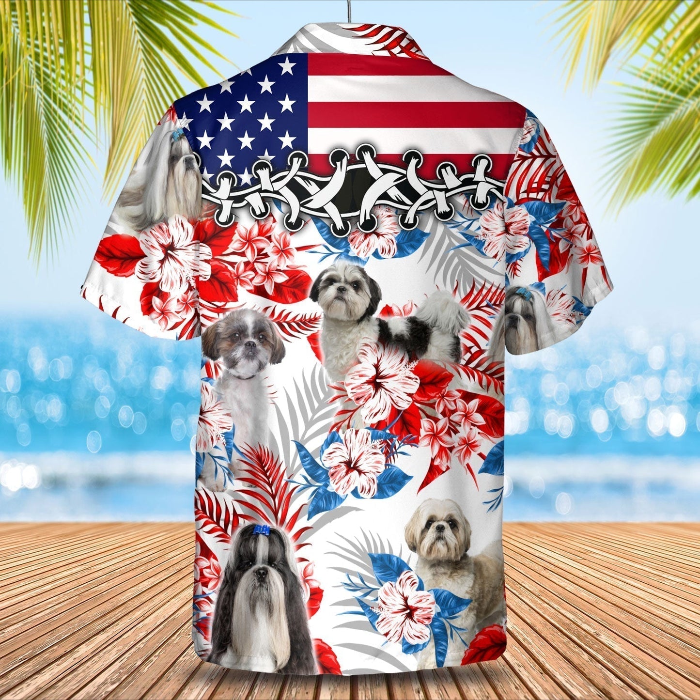 Shih Tzu Hawaiian Shirt - Gift for Summer, Summer aloha shirt, Hawaiian shirt for Men and women HO0683