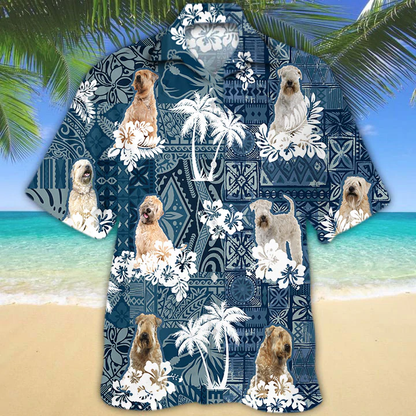 Soft Coated Wheaten Terrier Hawaiian Shirt HO1480