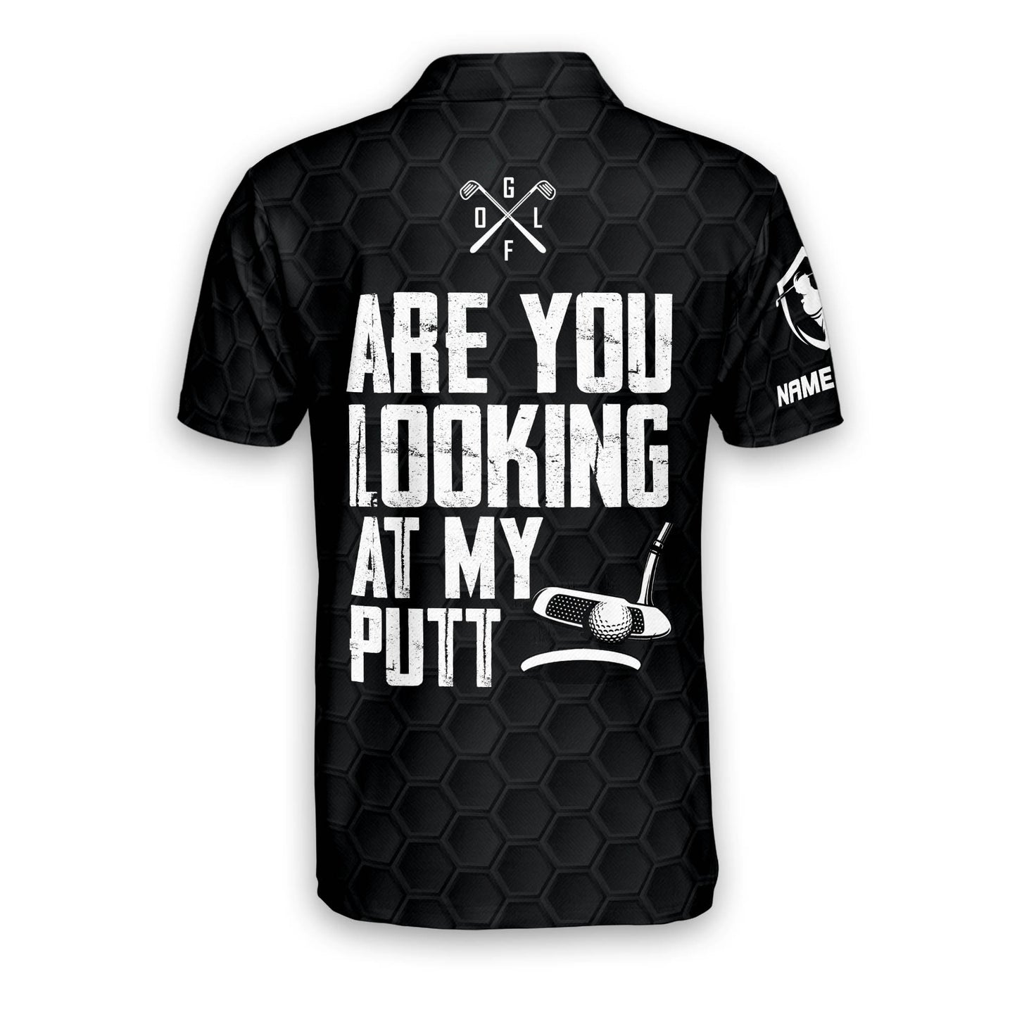Are You Looking at My Putt Golf Polo Shirt GM0033