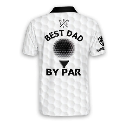 Best Dad By Par Golf Polo Shirt GM0180