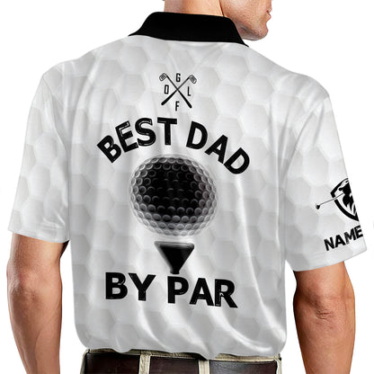 Best Dad By Par Golf Polo Shirt GM0180