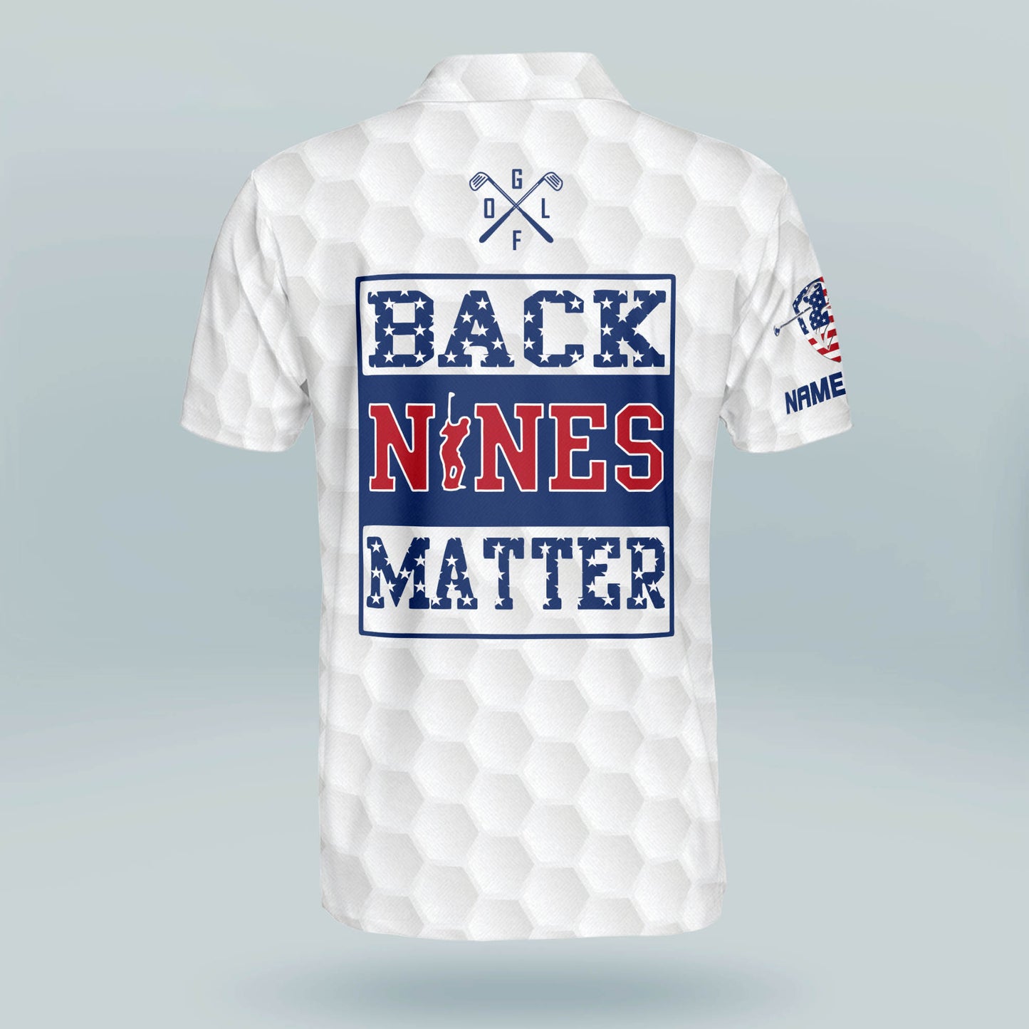 Back Nine Matter Golf Polo Shirt GM0293
