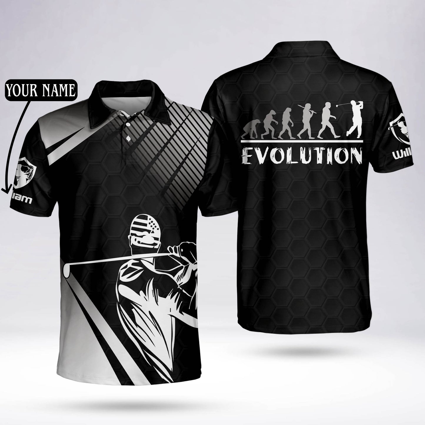 Golf Evolution Short Sleeve Polo Shirt GM0030