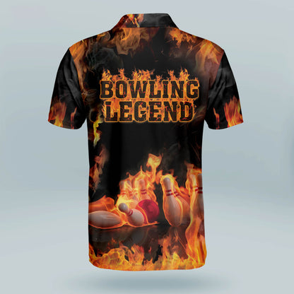 Custom Bowling Legend Polo Shirts BM0245