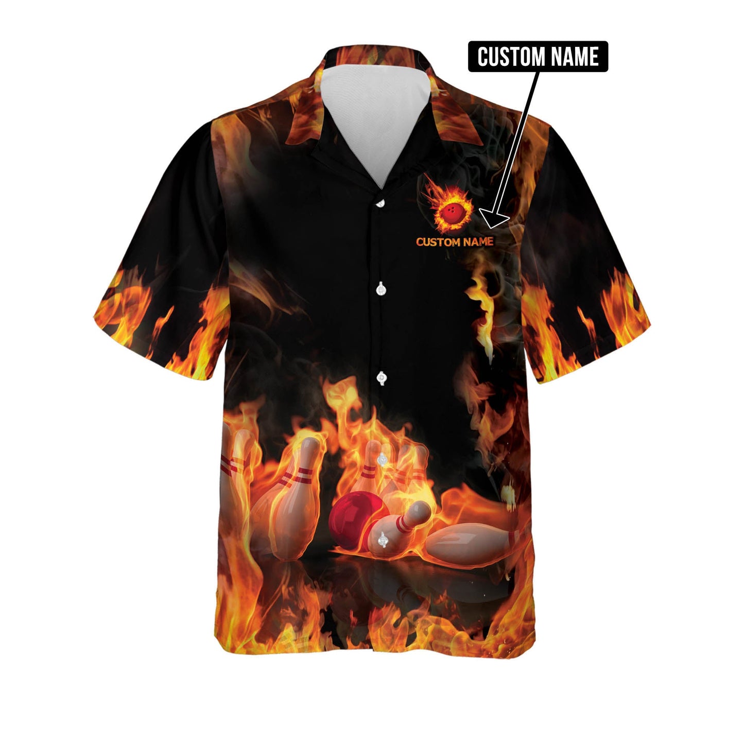 Custom Bowling King Hawaiian Shirts HB0135