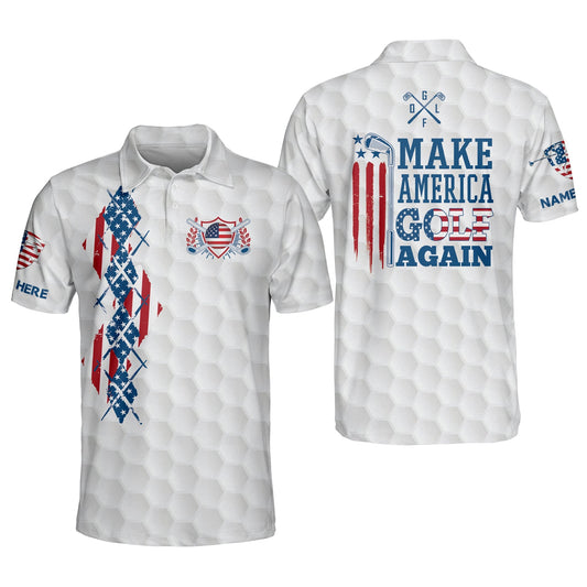 Make America Golf Again Golf Polo Shirt GM0121