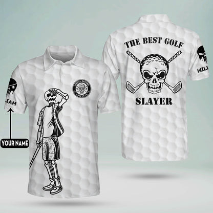 The Best Golf Slayer Men's Golf Polo Shirt GM0054