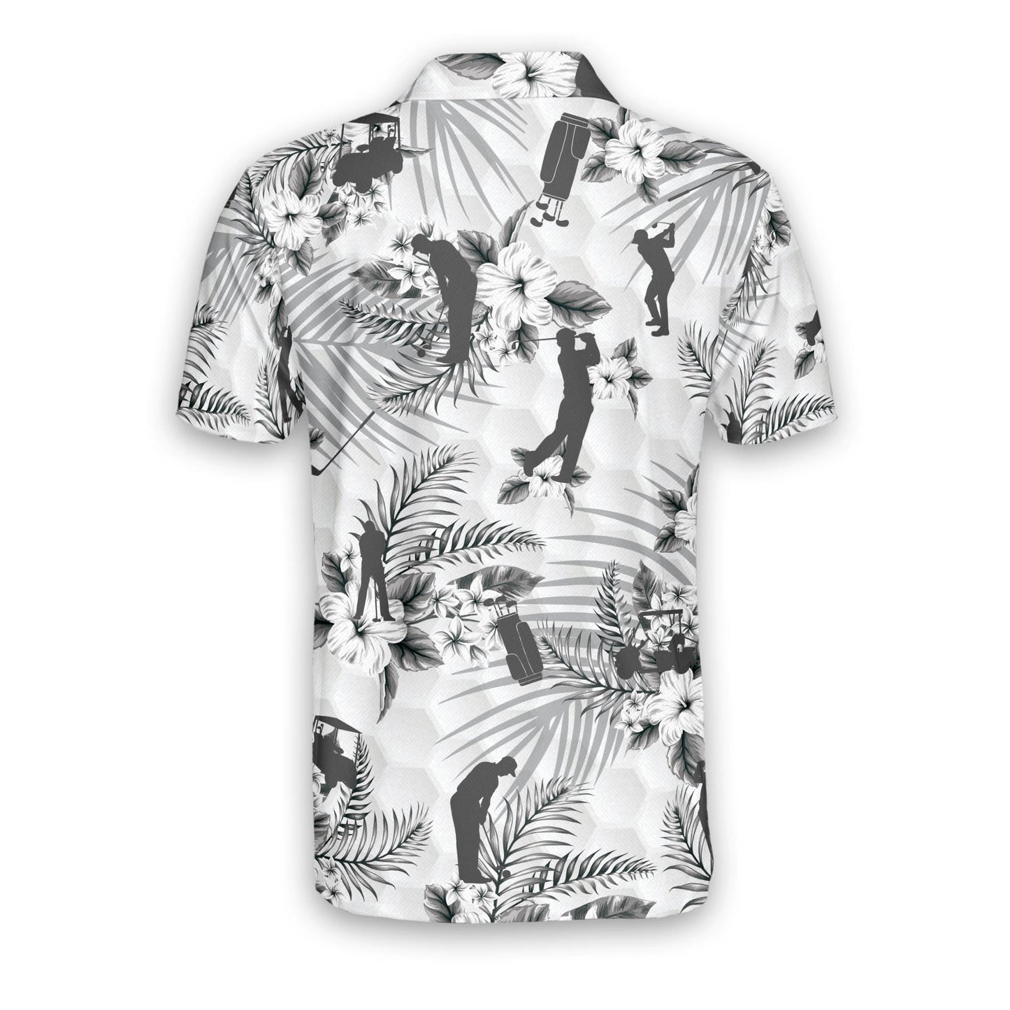 Floral Tropical Tropical Sports Golf Polo Shirt GM0155