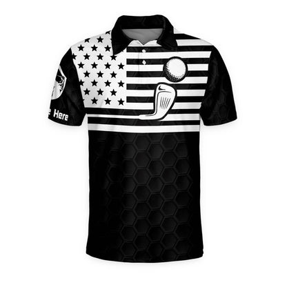 Swing Swear Find The Ball Repeat Golf Polo Shirt GM0059