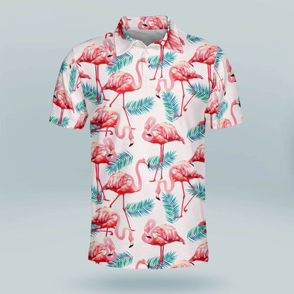 Floral Tropical Sports Golf Polo Shirt GM0379