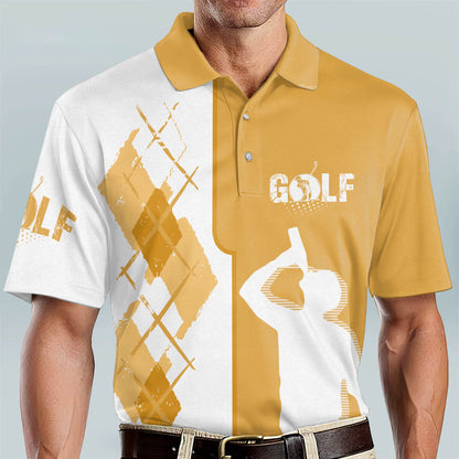 Swing Swear Drink Repeat Golf Polo Shirt GM0324