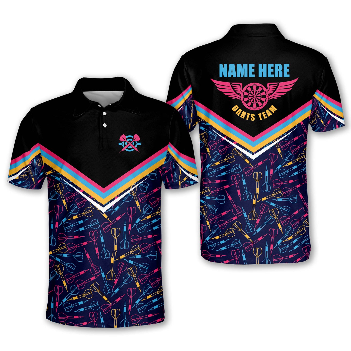 Funny Dart Polo Shirts DM0010