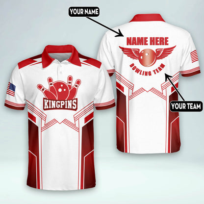 Custom Kingpin Designer Bowling Shirt BM0128