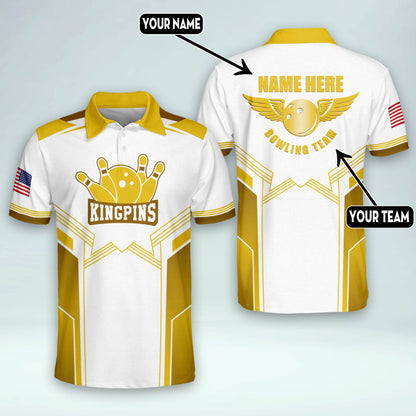 Custom Kingpin Designer Bowling Shirt BM0128