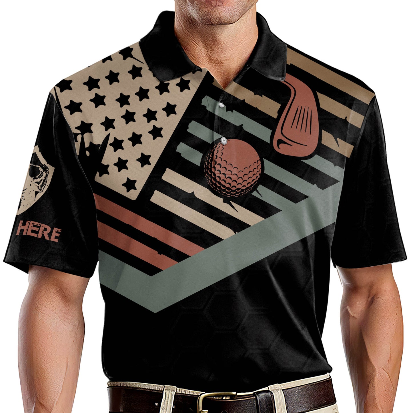 Back Nines Matter Golf Polo Shirt GM0202
