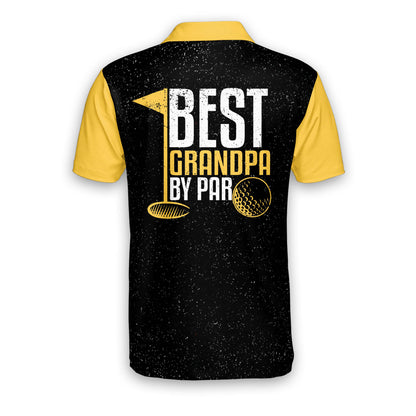 Best Grandpa By Par Golf Polo Shirt GM0089