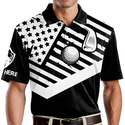 Not All Men Are Created Eagle Golf Polo Shirt GM0129