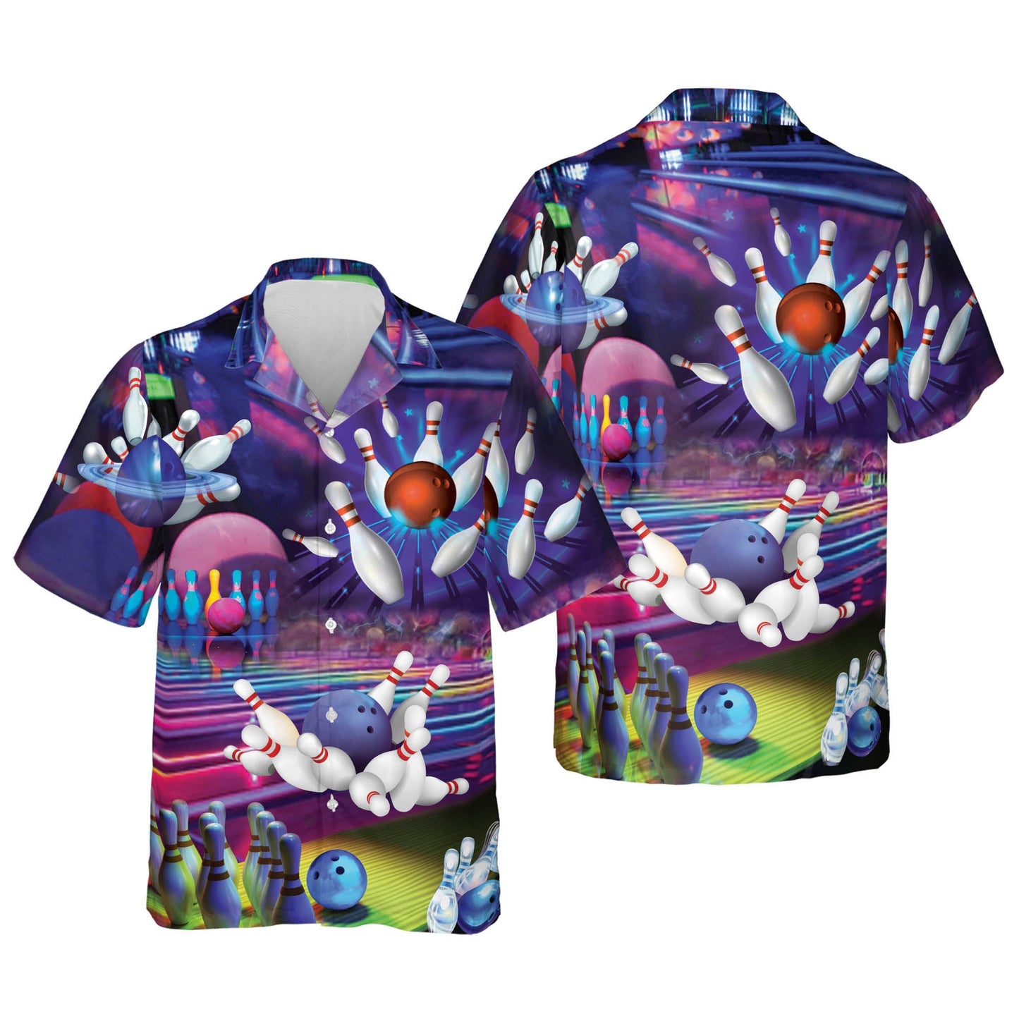 Custom Funny Bowling Hawaiian Shirt HB0110