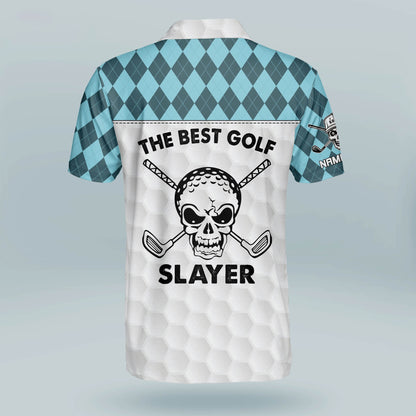 The Best Golf Slayer Golf Polo Shirt GM0255