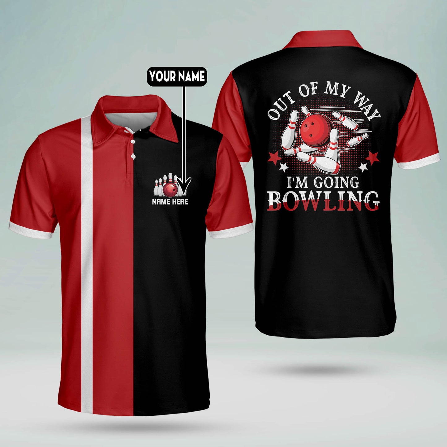 I'm Going Bowling Shirts Retro BM0057