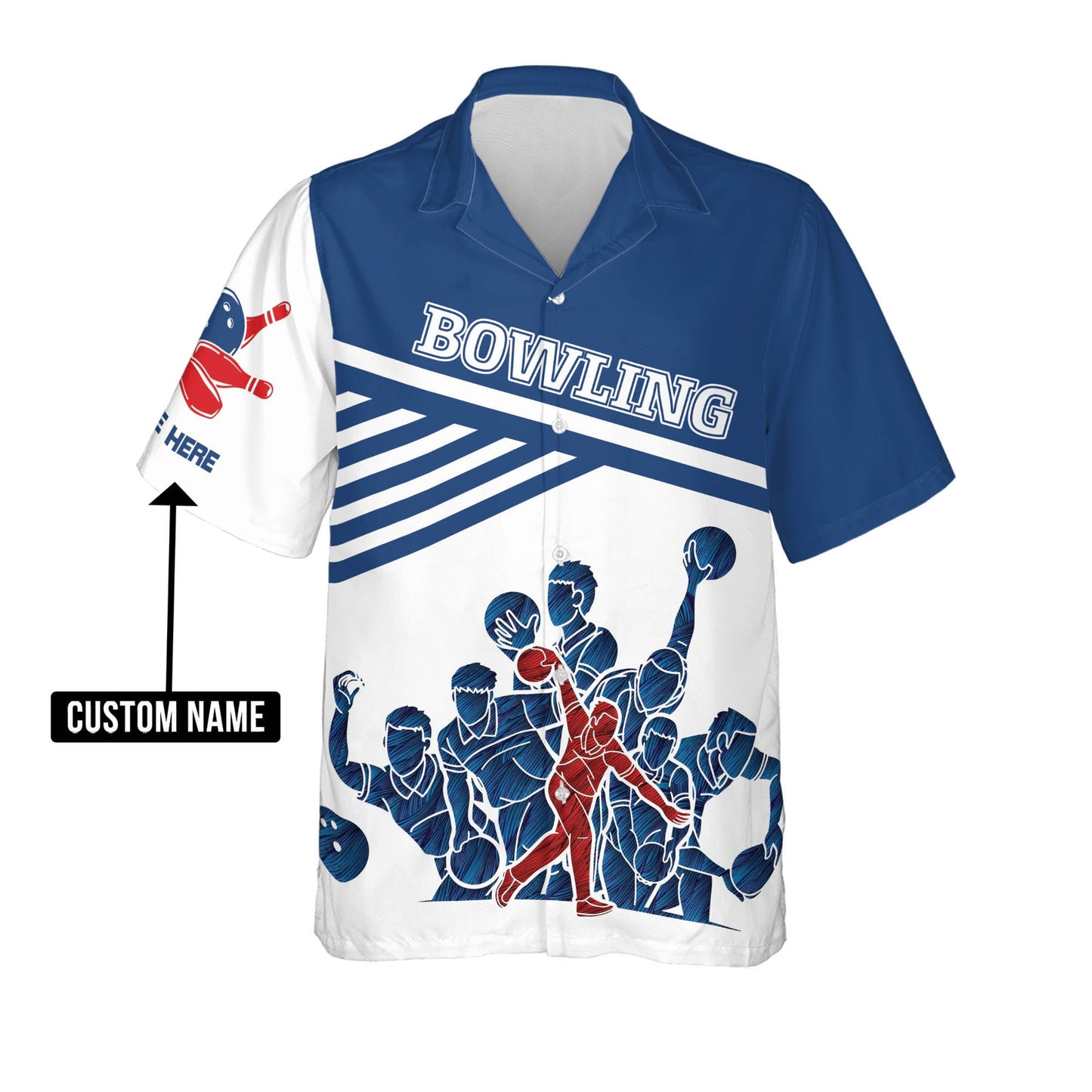 Custom Bowling Hawaiian Shirts Unisex HB0081