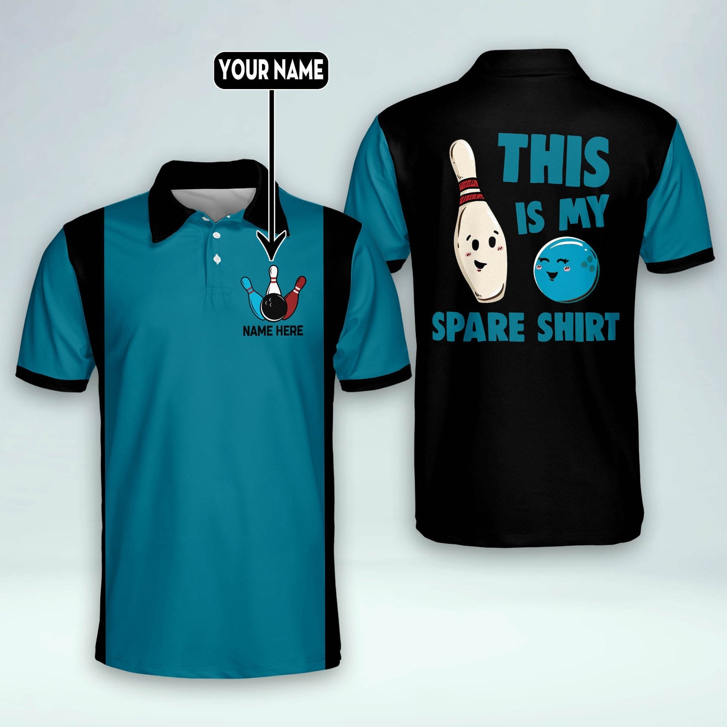 This Is My Spare Bowling Shirt Unisex BM0118