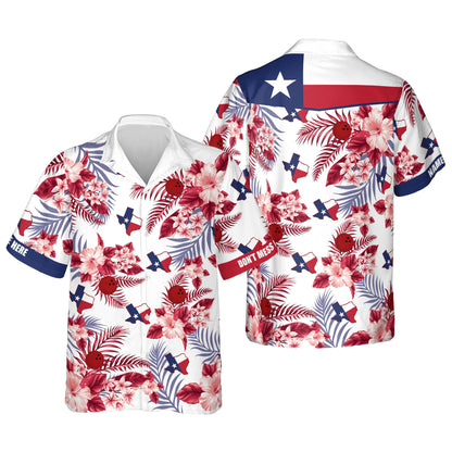 Custom Texas Bowling Hawaiian Shirt HB0094