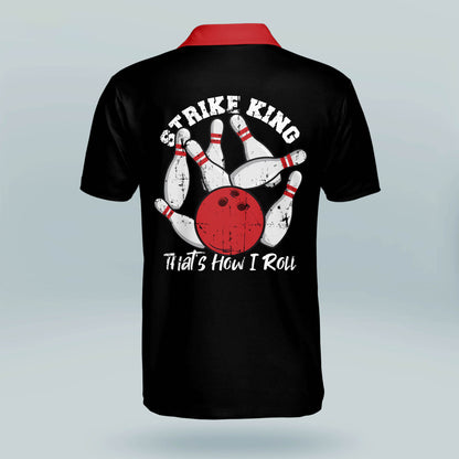 Custom Strike King Bowling Shirt Retro BM0067
