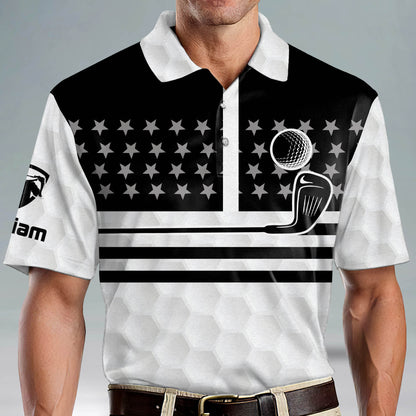 Grandpa is My Name Golfing is My Game Golf Polo Shirt GM0259